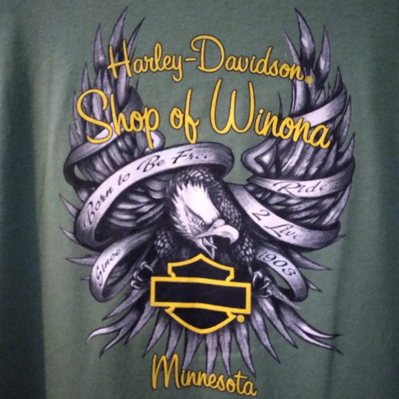 Harley-Davidson tee-Large NWOT - Picture 4 of 10